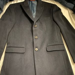 Tallia men’s navy blue 3/4 coat